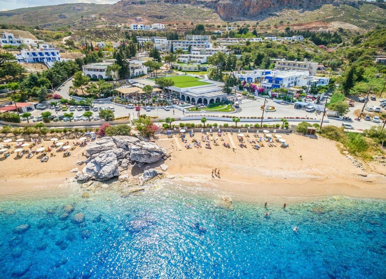 Stegna Sunny Beach- Up Floor Archangelos  Eksteriør billede